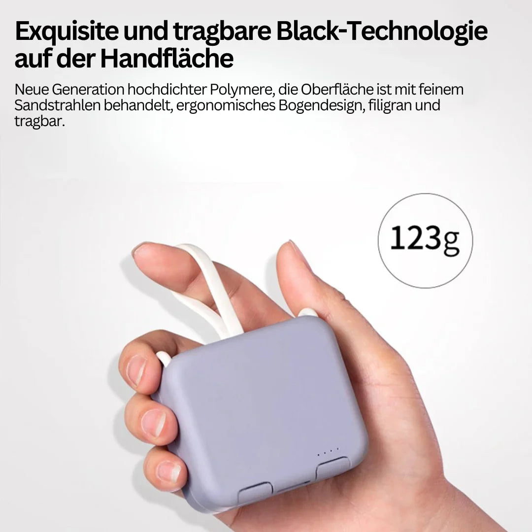 Compact Power Bank, Portable Emergency Charger