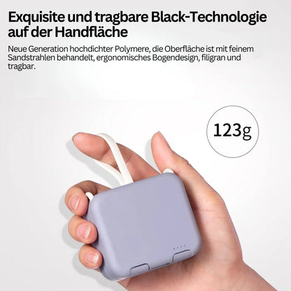 Compact Power Bank, Portable Emergency Charger