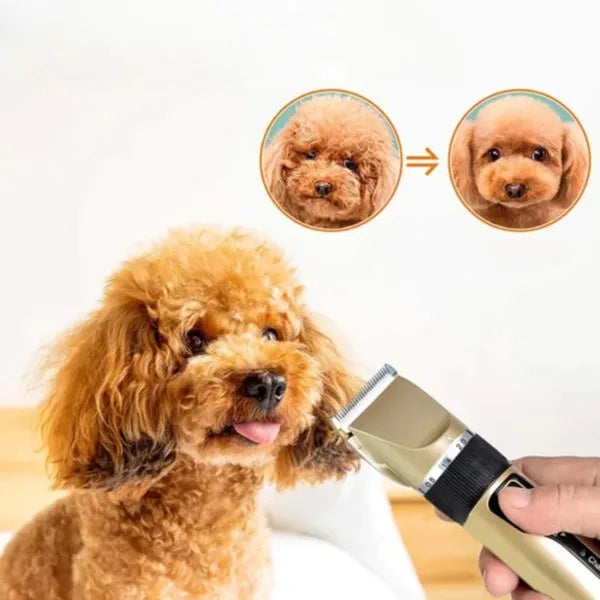 Silent Dog Grooming Trimmer Set