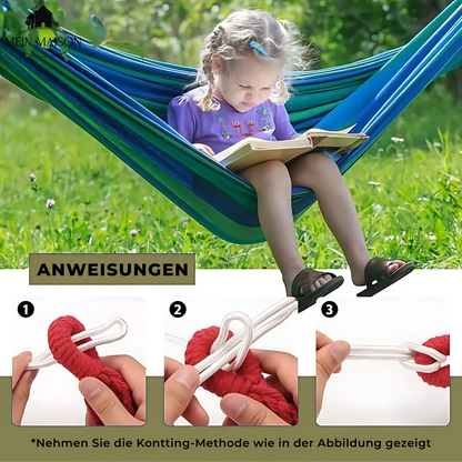 Durable Hammock | Anti-Slip Design