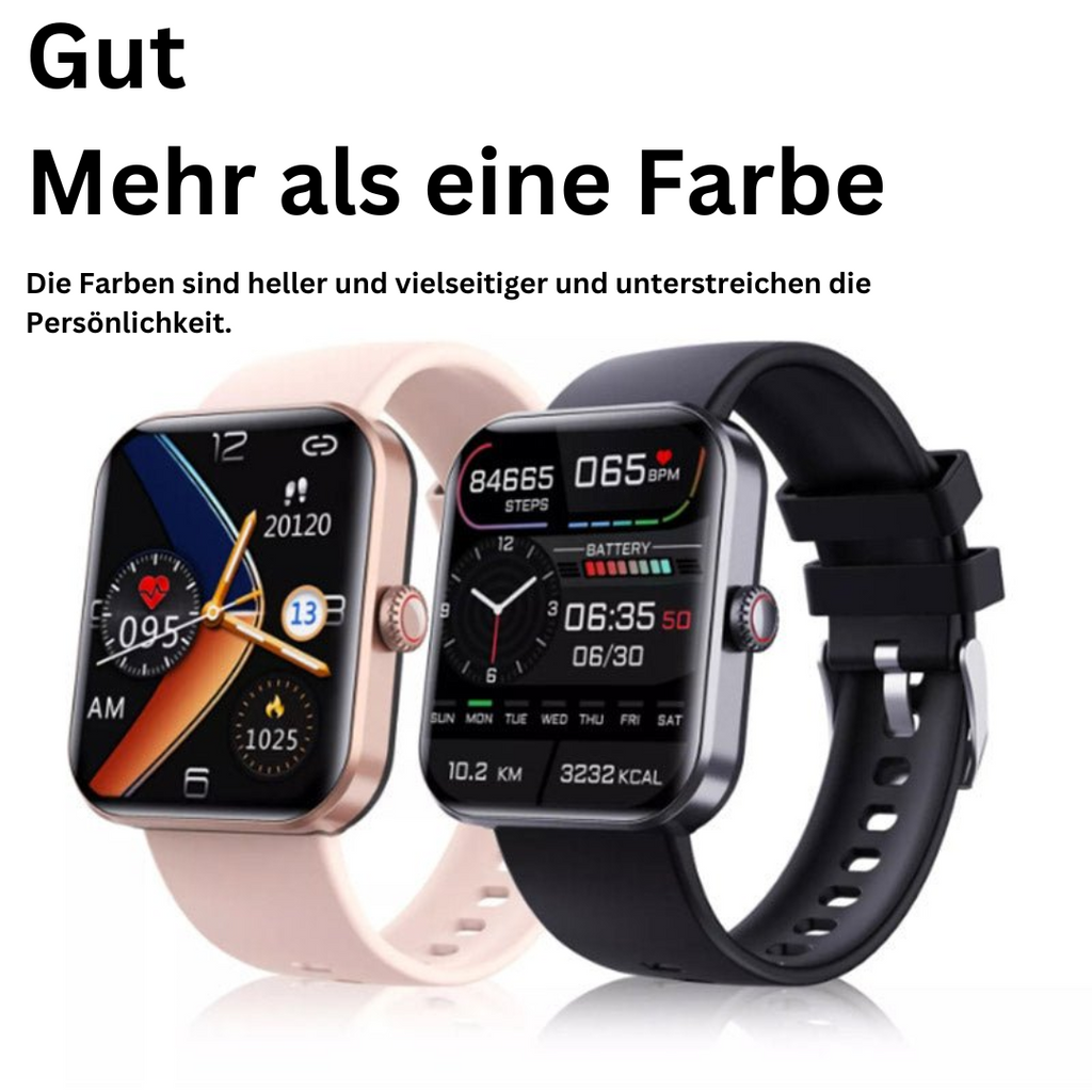 Health Monitor Watch With Glucose And Vital Signs Tracking