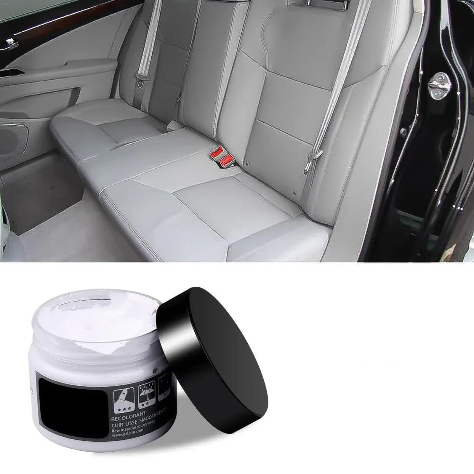 Restorative Cream for Leather Care, Nourishing Formula