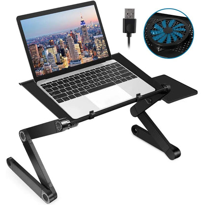 Adjustable Laptop Stand, 360-Degree Versatility