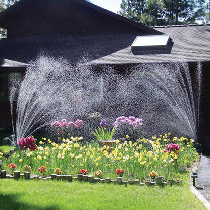 Versatile Garden Irrigation System, Adjustable 360-Degree Sprinkler