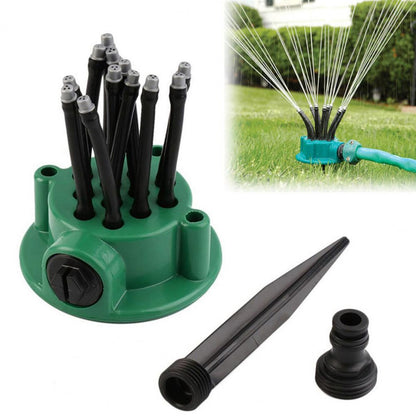 Versatile Garden Irrigation System, Adjustable 360-Degree Sprinkler