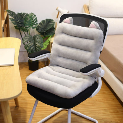 Supportive orthopedic cushion, alleviating back and sitting discomfort