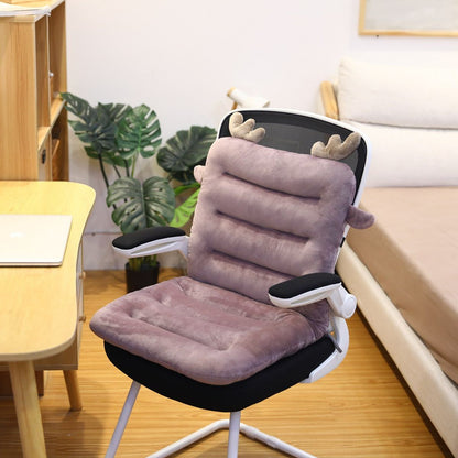 Supportive orthopedic cushion, alleviating back and sitting discomfort
