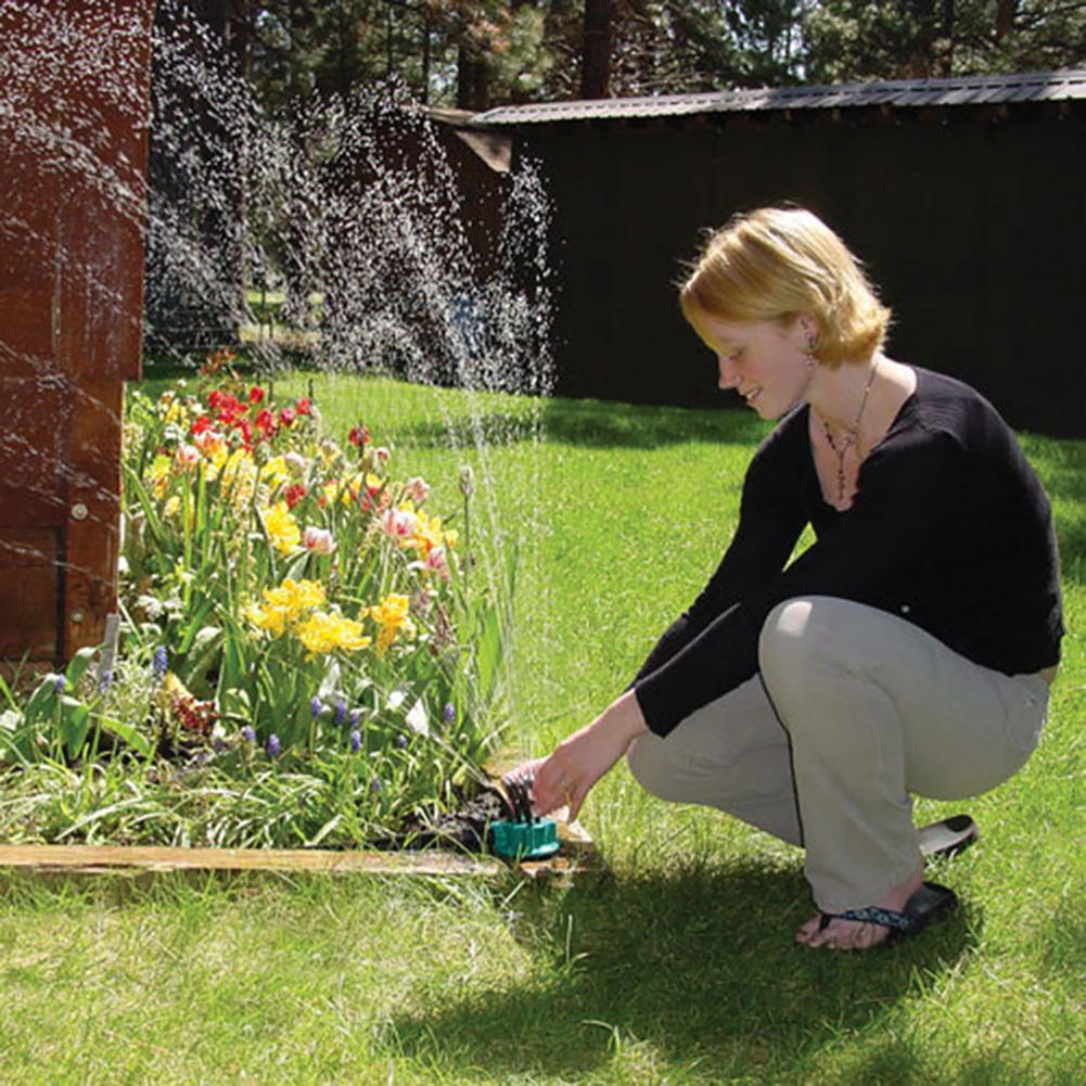 Versatile Garden Irrigation System, Adjustable 360-Degree Sprinkler