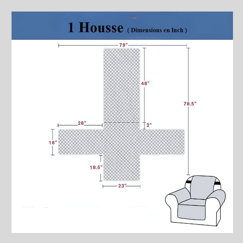 Non-Slip Recliner Cover