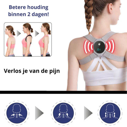 Posture Support Brace, Adjustable Fit