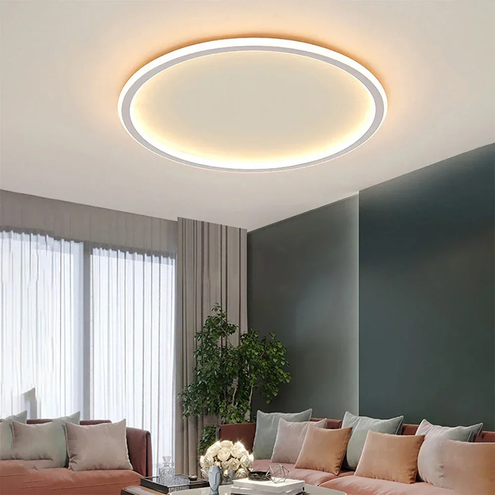 Modern Ceiling Light, Scandinavian Dimmable LED Minimalist