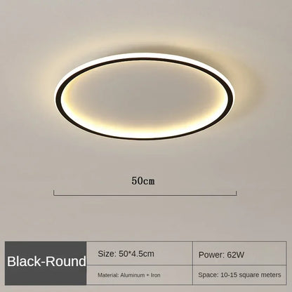 Modern Ceiling Light, Scandinavian Dimmable LED Minimalist