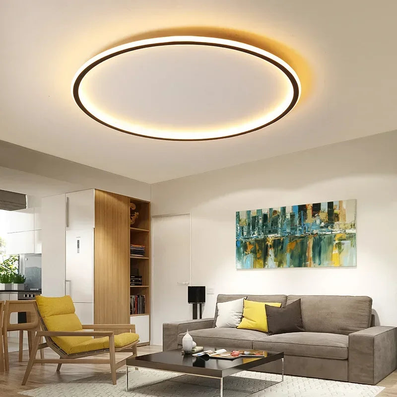 Modern Ceiling Light, Scandinavian Dimmable LED Minimalist