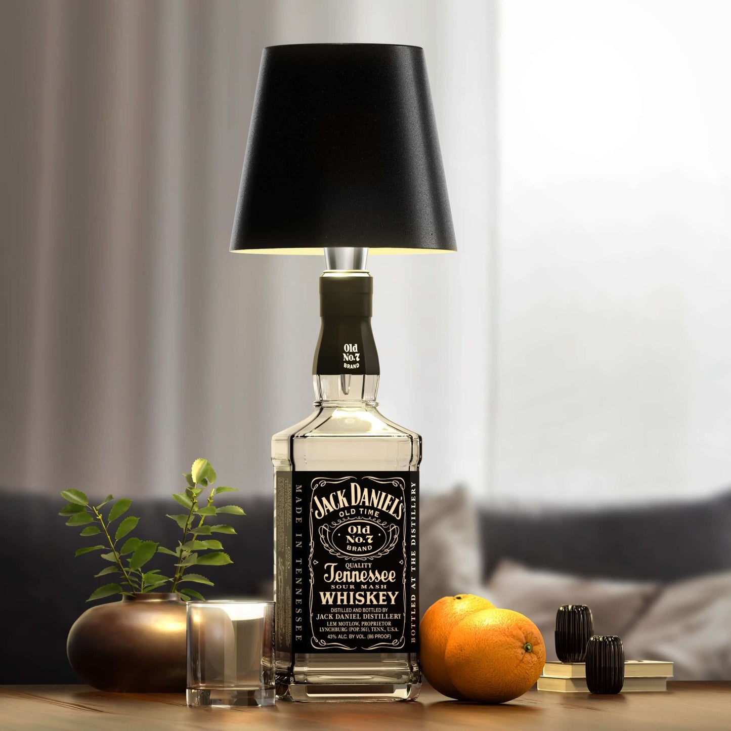 LED Bottle Lamp With Rechargeable Feature