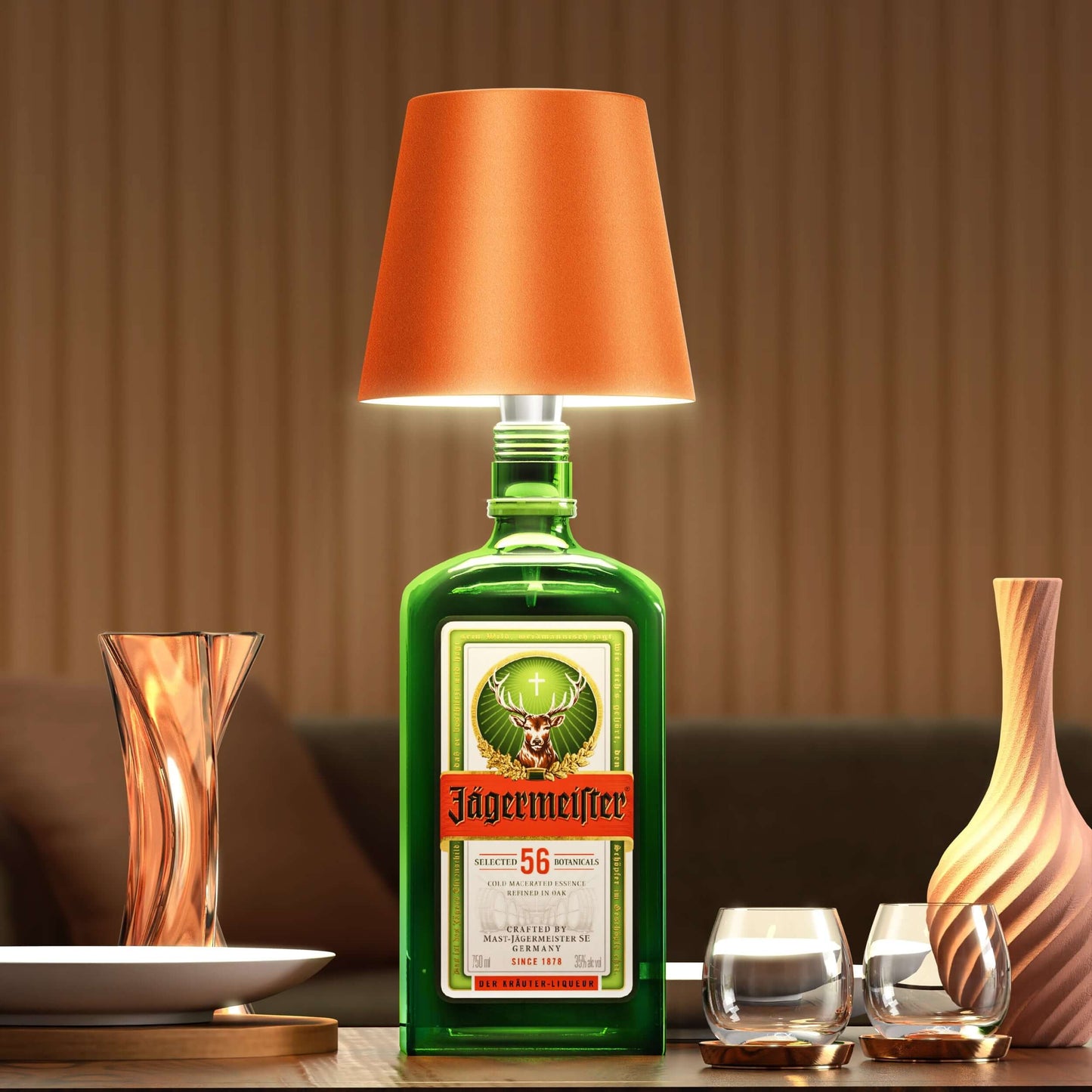 LED Bottle Lamp With Rechargeable Feature