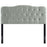 Annabel Diamond Tufted Upholstered Fabric Headboard
