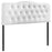 Annabel Diamond Tufted Upholstered Vinyl Headboard