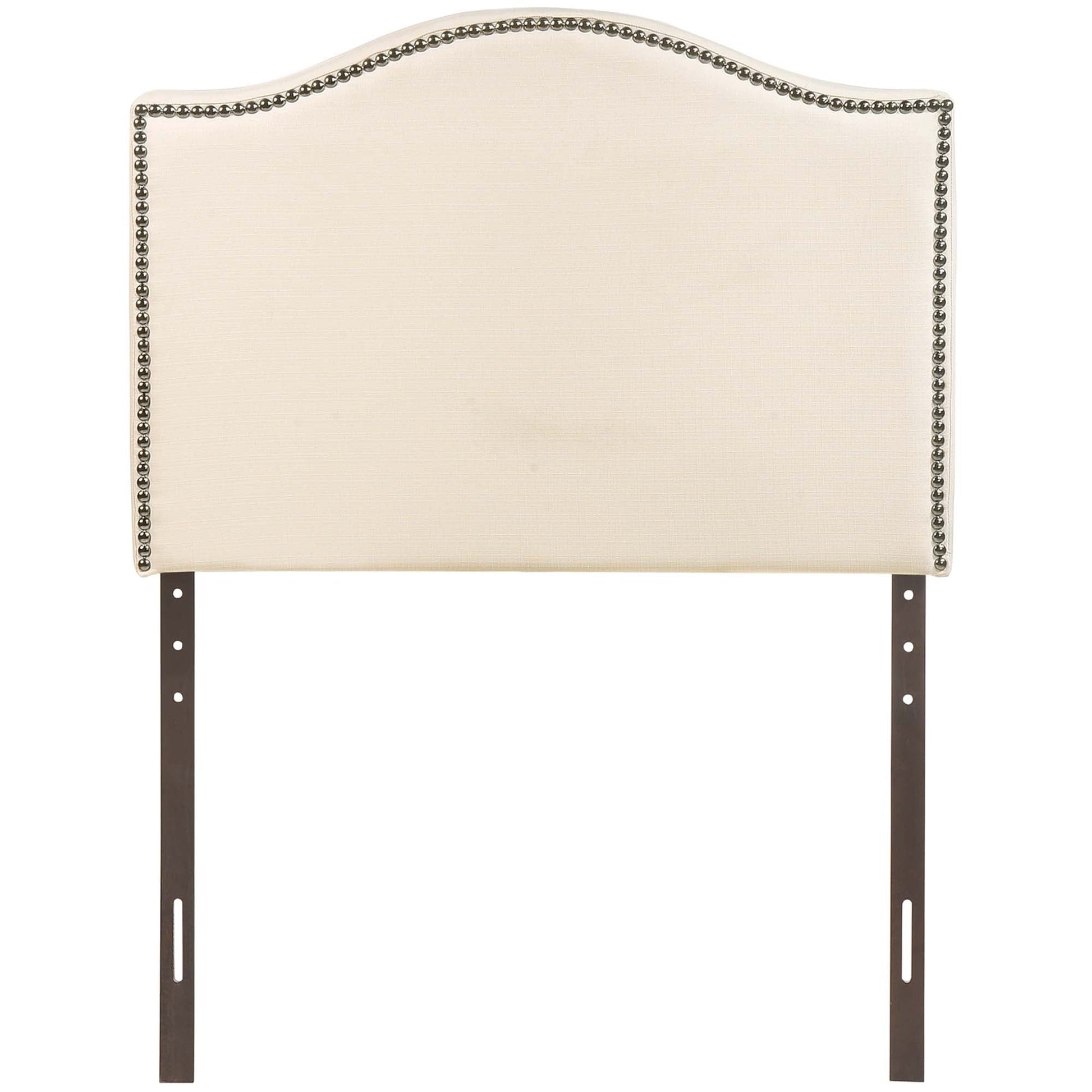 Curl Nailhead Upholstered Headboard