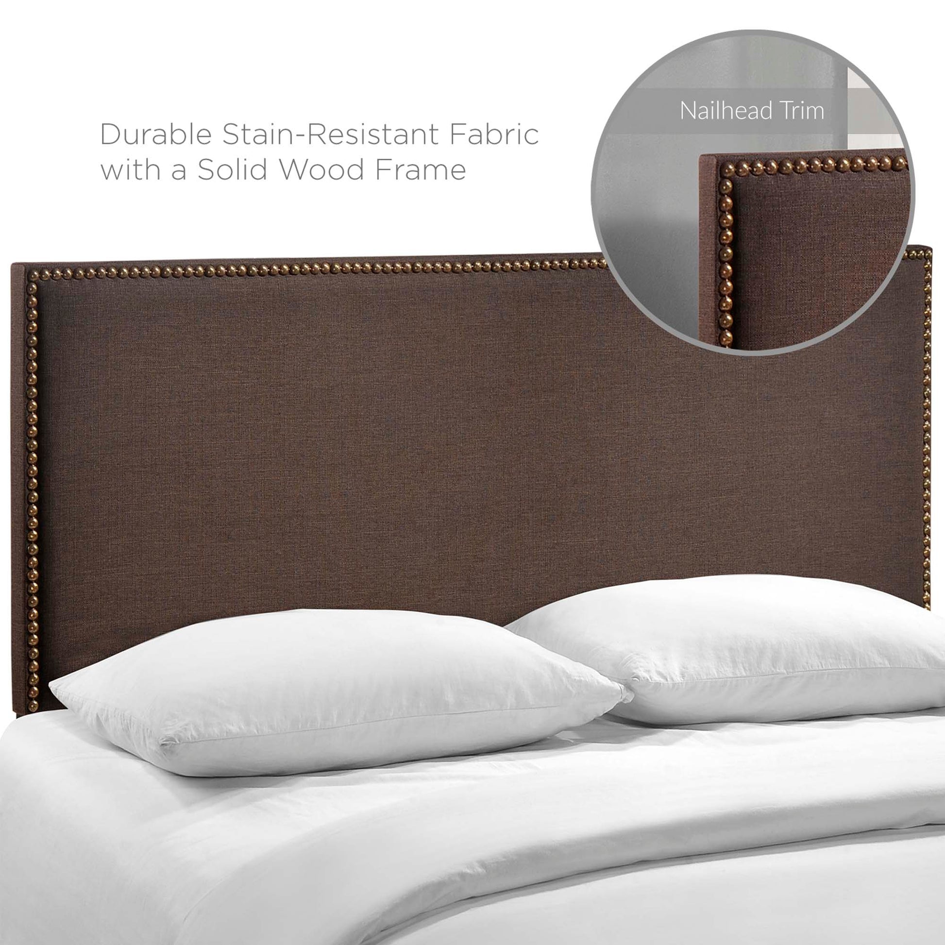 Region Nailhead Upholstered Headboard