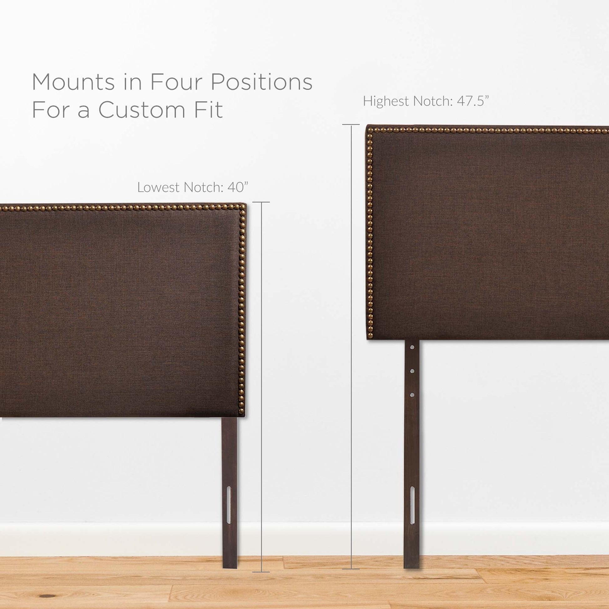 Region Nailhead Upholstered Headboard