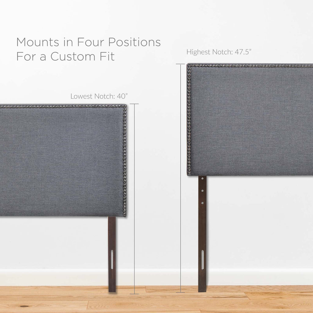 Region Nailhead Upholstered Headboard