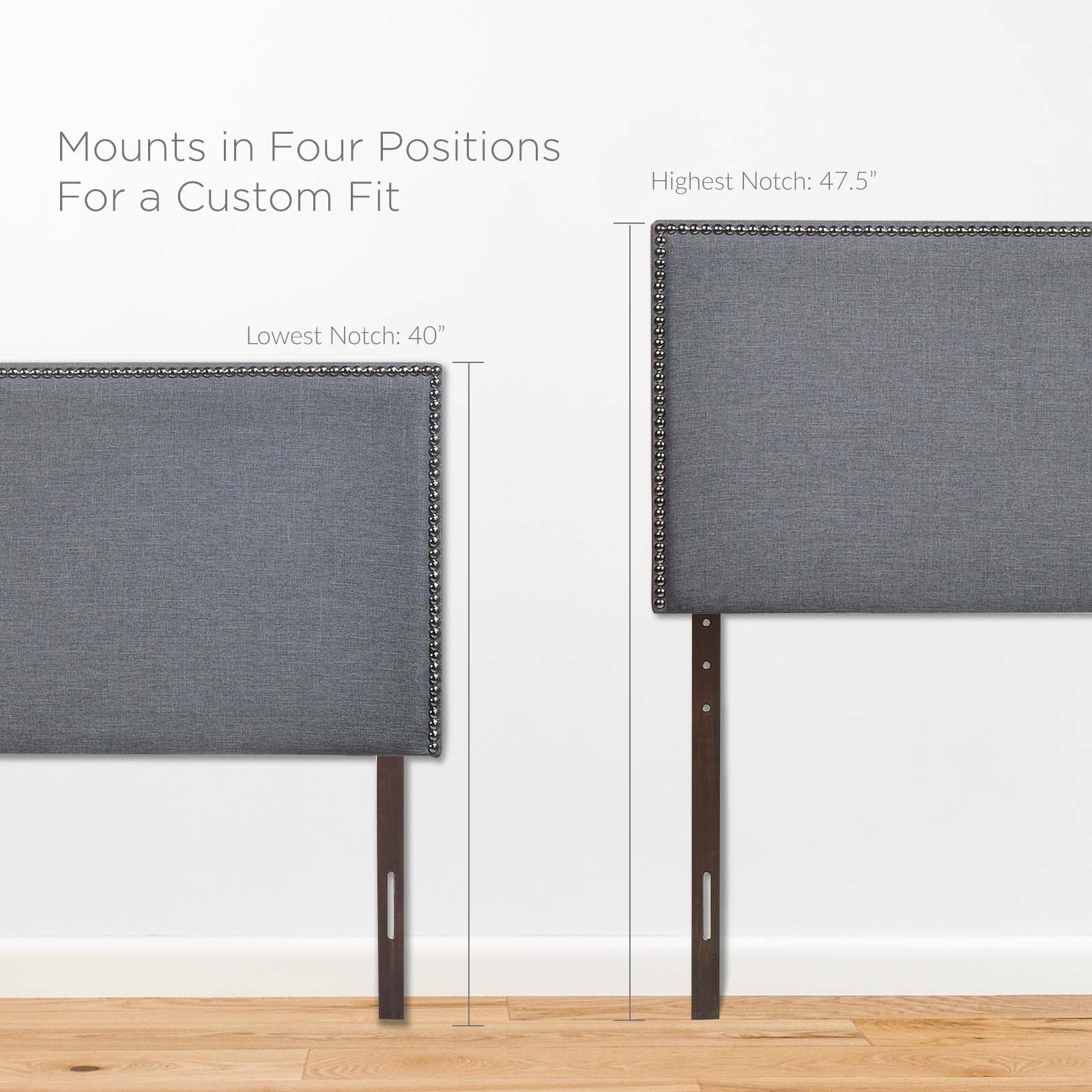 Region Nailhead Upholstered Headboard