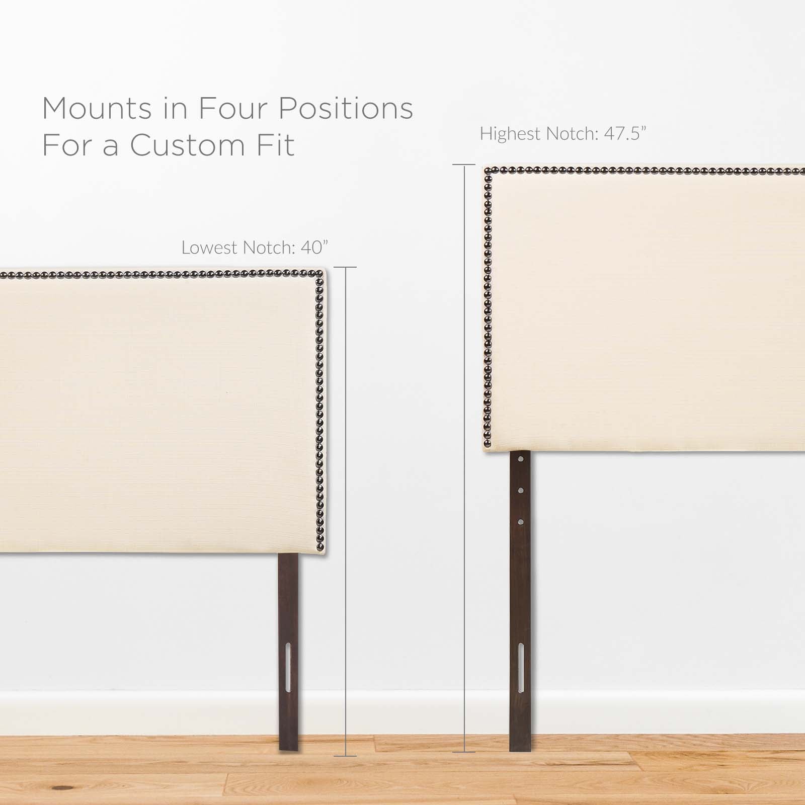 Region Nailhead Upholstered Headboard