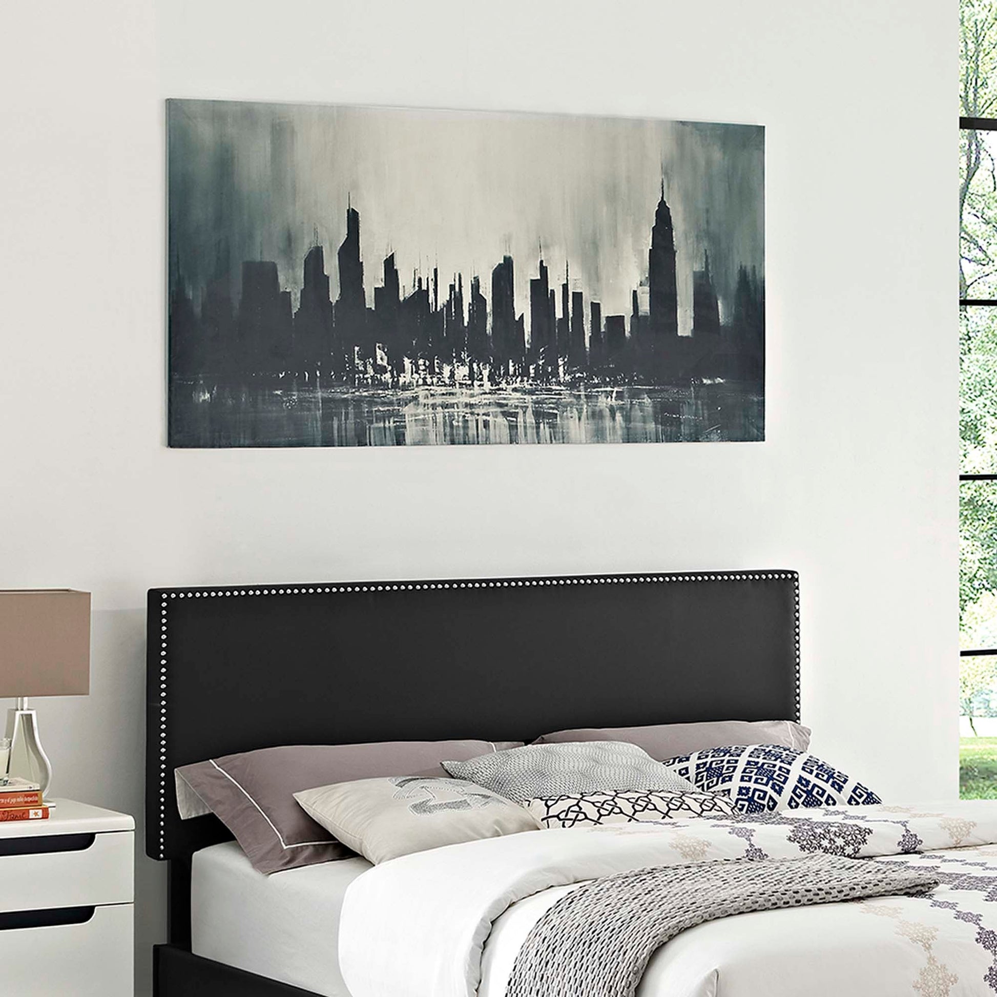 Phoebe Upholstered Vinyl Headboard