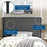 Camille Upholstered Fabric Headboard