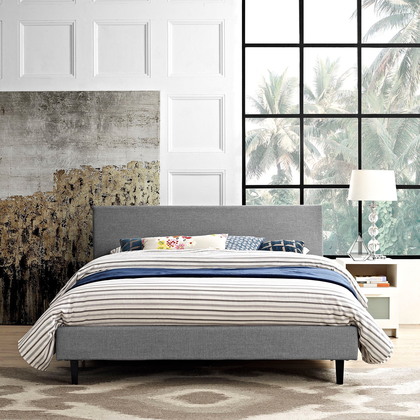 Anya Fabric Bed