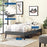 Tessie Fabric Bed Frame with Squared Tapered Legs