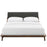Luella Upholstered Fabric Queen Platform Bed