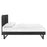 Marlee Wood Platform Bed With Angular Frame