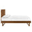 Marlee Wood Platform Bed With Angular Frame