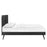 Marlee Wood Platform Bed With Splayed Legs