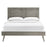 Marlee Wood Platform Bed With Splayed Legs