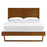 Marlee Wood Platform Bed With Angular Frame