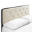 Bridgette Wood Platform Bed With Splayed Legs