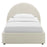 Resort Performance Velvet Arched Round Platform Bed