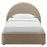 Resort Performance Velvet Arched Round Platform Bed