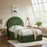 Solana Arched Performance Velvet Platform Bed