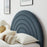 Solana Arched Performance Velvet Platform Bed