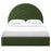 Solana Arched Performance Velvet Platform Bed