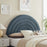 Solana Arched Performance Velvet Headboard