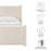 Rael Performance Velvet Platform Bed