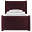 Rael Performance Velvet Platform Bed