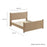 Rael Performance Velvet Platform Bed