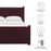 Rael Performance Velvet Platform Bed