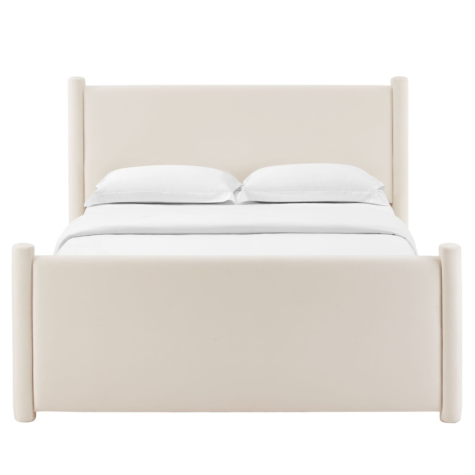 Rael Performance Velvet Platform Bed