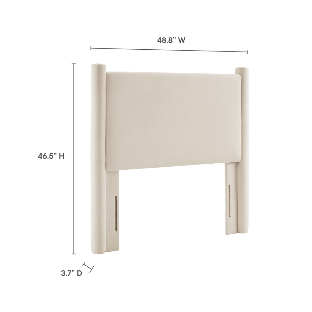 Rael Performance Velvet Headboard
